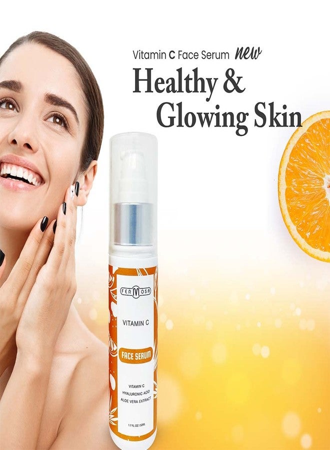 Fermosa Vitamin C Face Serum - Skin Repairing & Anti Aging Serum, Hydrating & Brightening Serum that Reduces Wrinkles, Fine Lines & Dark Spots - Image 3